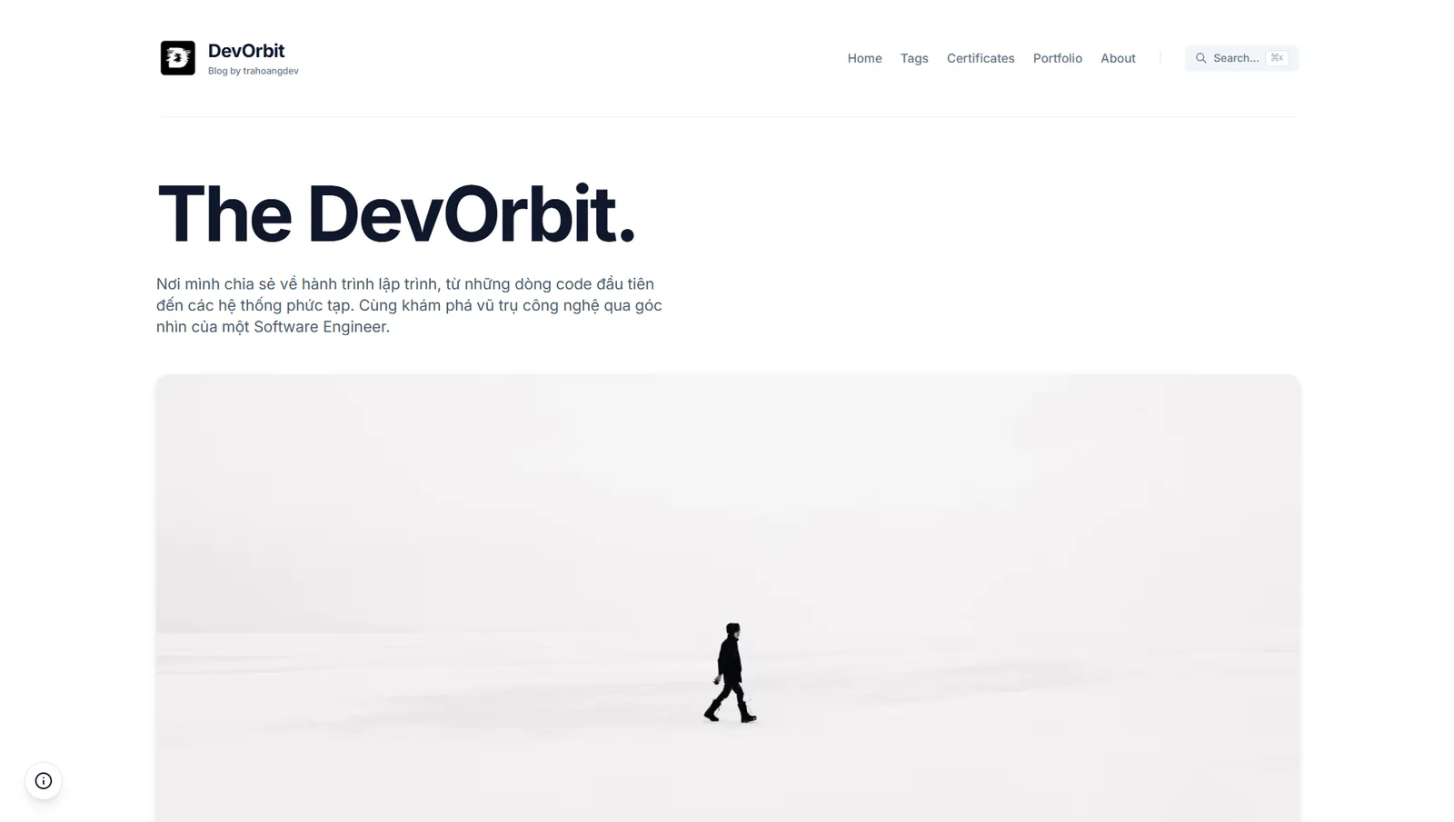 DevOrbit - Blog Platform preview