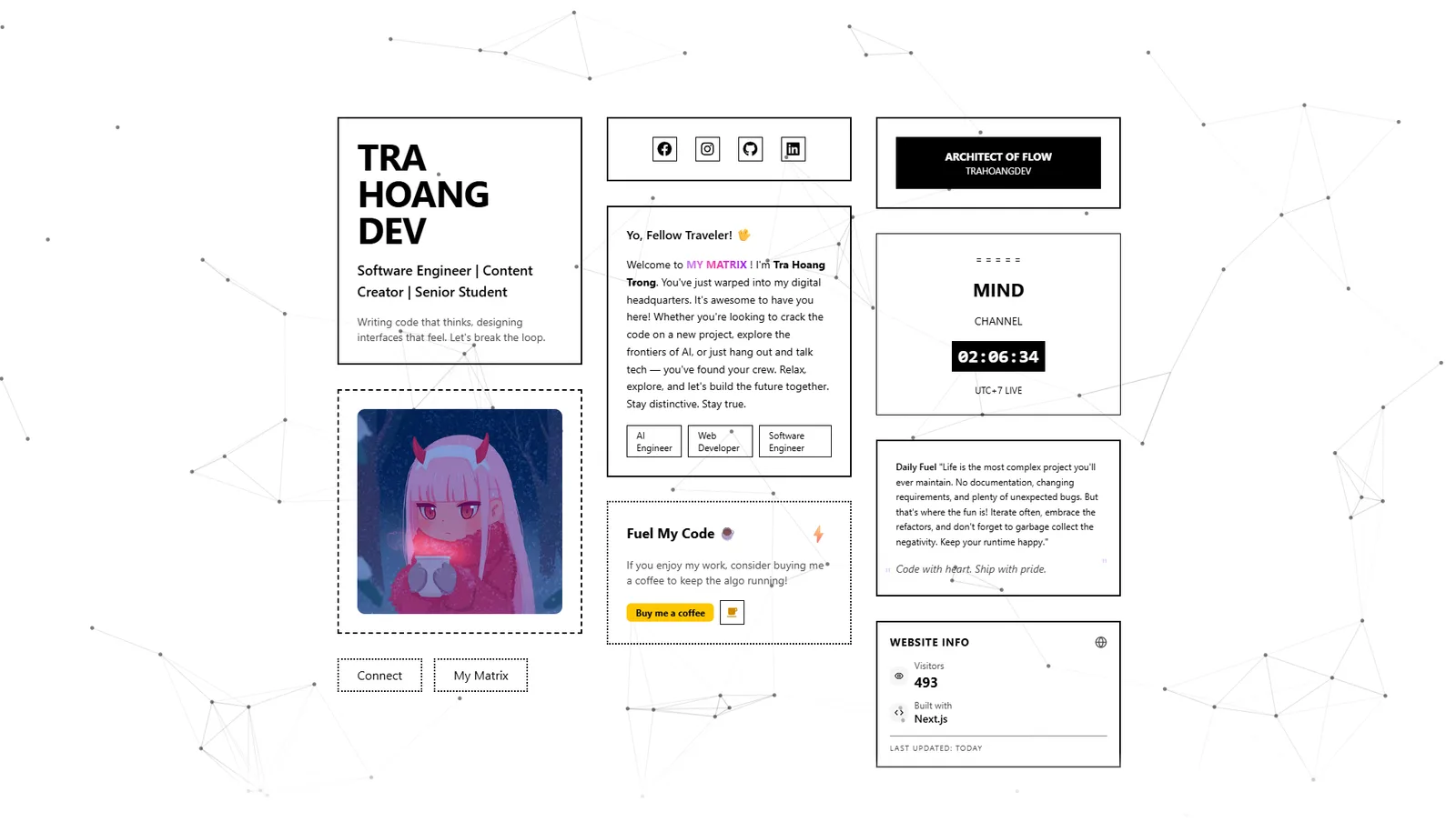 Personal Portfolio preview